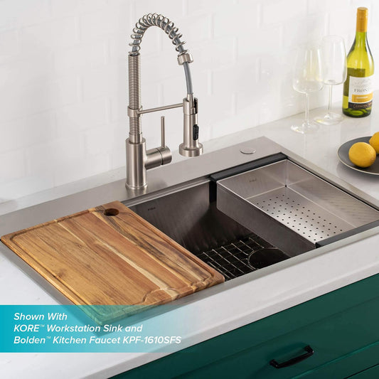 Stainless Steel 16.75 in Workstation Kitchen Sink Colander CS-6
