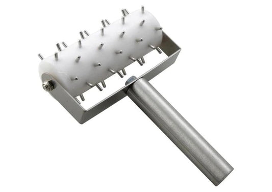 Medium, White, Stainless Steel