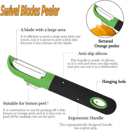 Vegetable Peeler Anti-slip handle Stainless Steel for Potato Apple