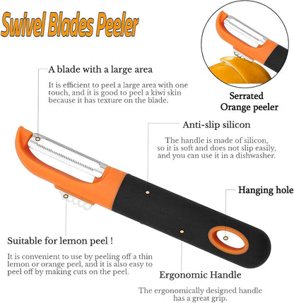 Vegetable Peeler Anti-slip handle Stainless Steel for Potato Apple