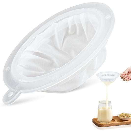 1 Piece 200 Mesh Strainer 75 Micron Filter for 5 Inch Funnel | Funnel Fine Filter for Cooking Oil Milk Juice Wine Cheese Whey Grease Coffee