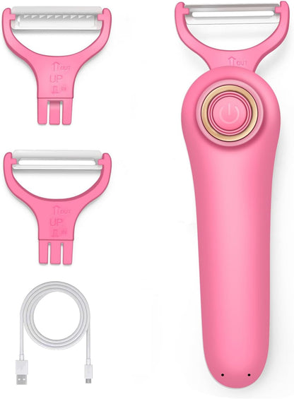 3-in-1 Electric Peeler | Auto Blade for Fruits/Vegetables