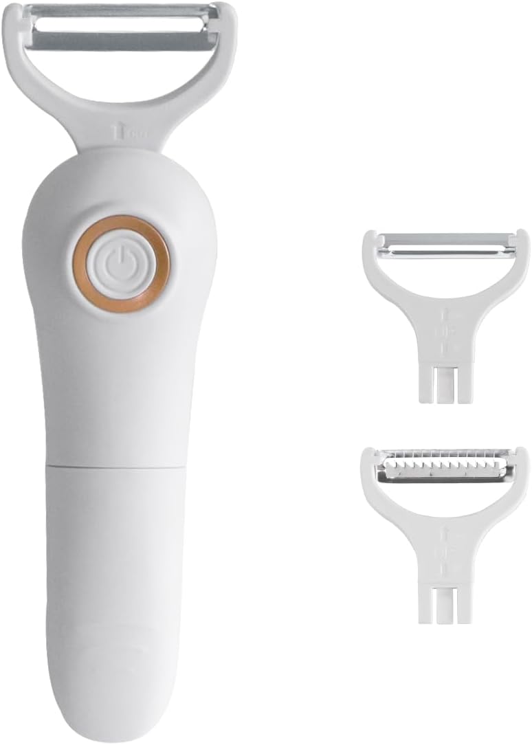 3-in-1 Electric Peeler | Auto Blade for Fruits/Vegetables