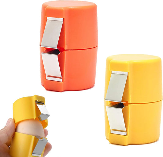 2 Pcs Egg Peeler,Egg Peeler Tool For Hard Boiled Eggs, | Cracker,Hard BoiledPeeler,Shell Opener,Shell Opener For Hard Boiled,(Can't open hard-boiled eggs)