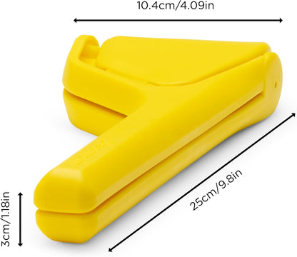 Fluicer Fold-Flat Citrus Juicer - Lemon Easy, manual fresh lemon juice squeezer with pip catcher, suits lemons and limes, compact storage, 10" | Space-saving storage, gets every last drop