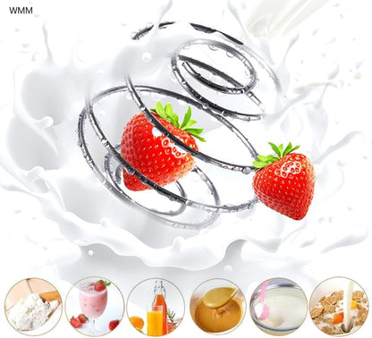 2.1-Inch Large Size Shaker 4 Pcs Balls for Cocktail glass and Protein Shakes,Milkshake and Salad Dressing,304 Stainless Steel Shaker Ball