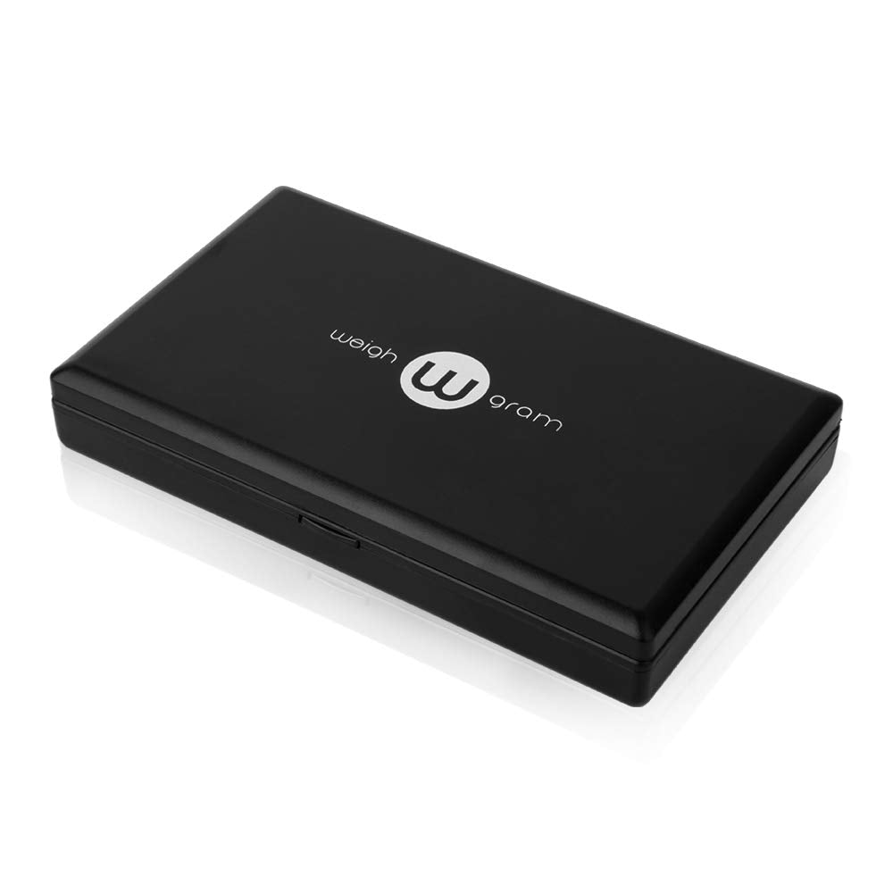 Weigh Gram 200g Digital Pocket Gram Scale 0.01g Accuracy, 200g x 0.01g Mini Digital Grams Scale, Small Food Scale, Jewelry Scale, Ounces Grains Scale With100g Calibration Weight