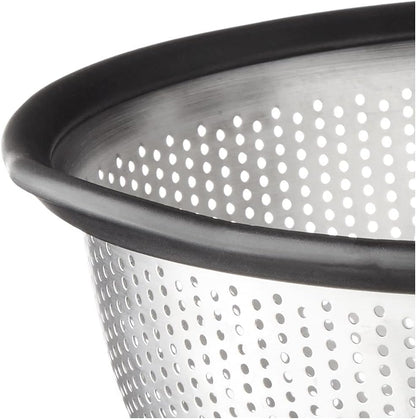 KitchenAid Stainless Steel Colander, 5 Quart, Black