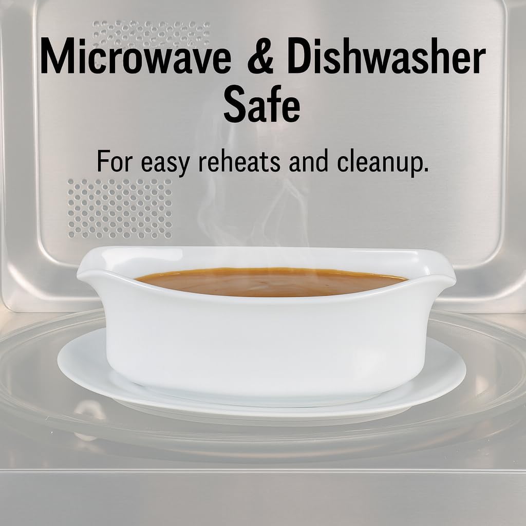HIC Kitchen Roasting Fat Separator Gravy Strainer, Borosilicate Glass, 32-Ounces, For Stress-Free Holiday Meal Prep and Serving