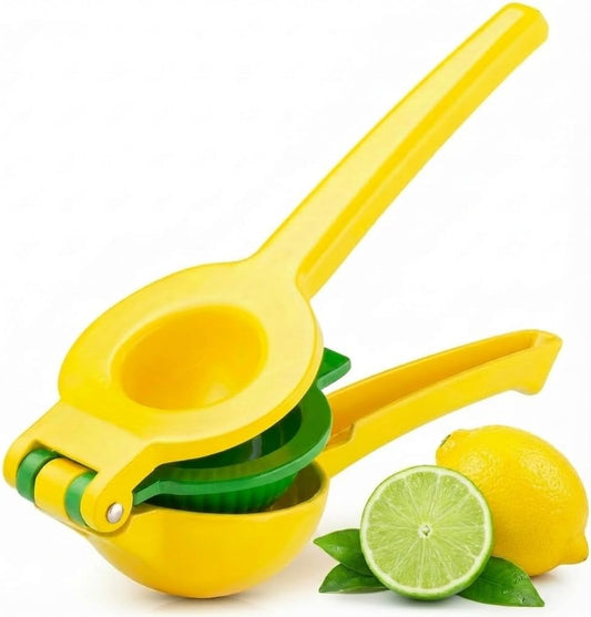 Stainless Steel Manual Juicer Citrus, Lemon Squeezer, Fruit Juicer Lime Press Metal, Professional Hand Juicer Kitchen Tool Bar Juicer for Bartender Accessories