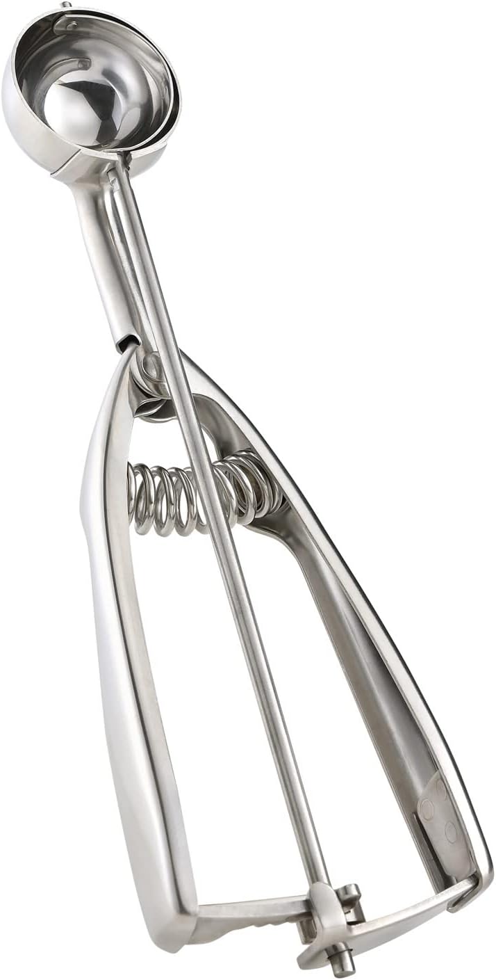 Professional 18/8 Stainless Steel Medium Cookie Scoop, Size 40