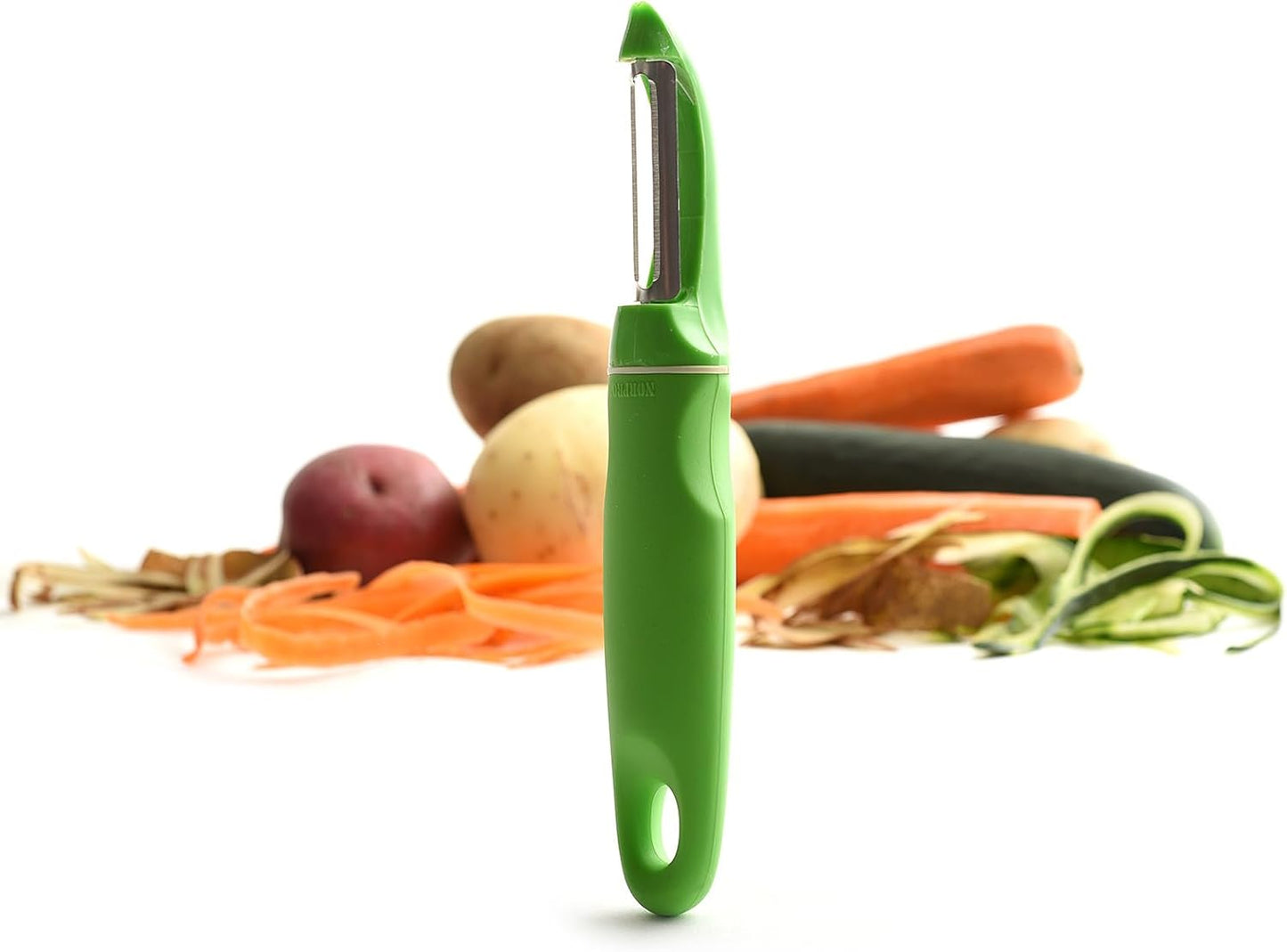 NORPRO Grip-Ez Peeler Red, 1 EA (110R)