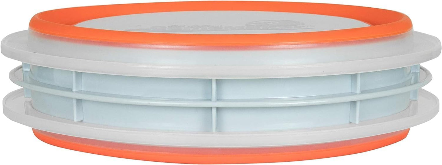 CanCooker Collapsible Plastic Batter Bowl | Mess-Free Breading Shaker Container & Mixer | Ideal for Fish Fry, Fried Chicken, Onion Rings, Wings & More