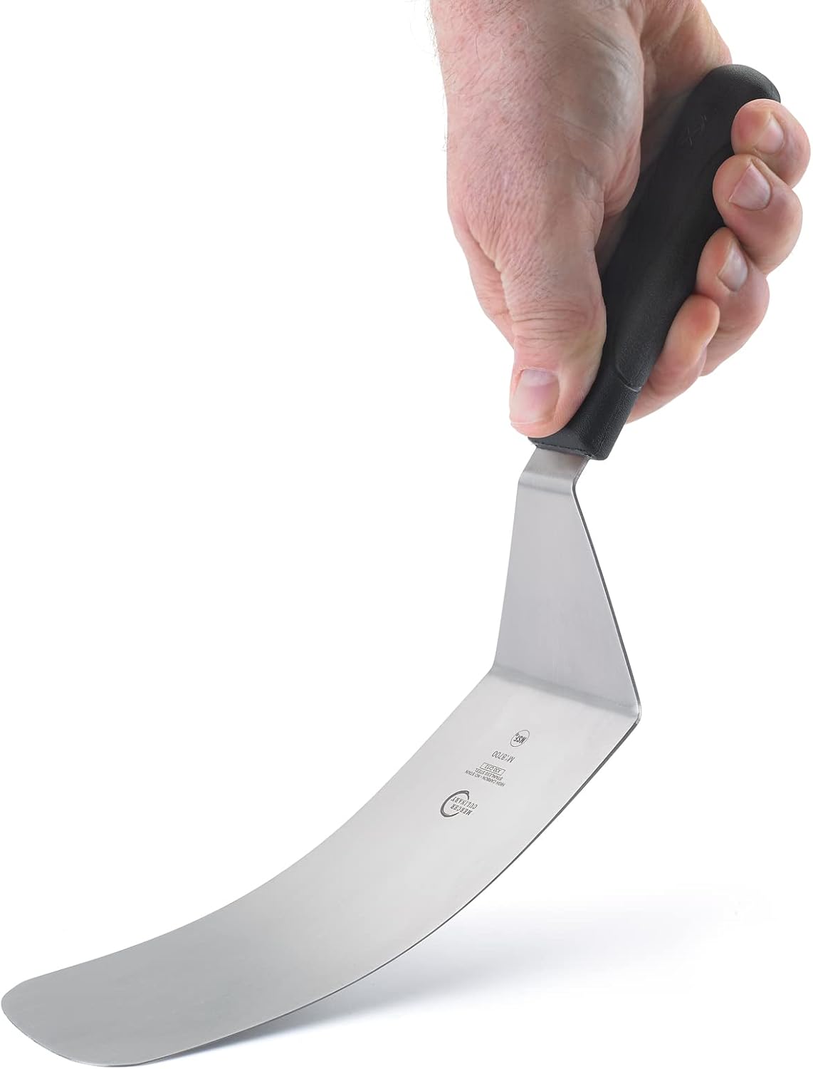 Mercer Culinary Millennia Bench Scraper, 5 7/8 Inch X 3 1/2 Inch Blade, Black Handle