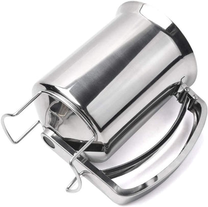 Stainless Steel Pancake Cupcake Batter Dispenser - Great for Cupcakes Belgian Waffles Crepes Muffin Baking (800ml)