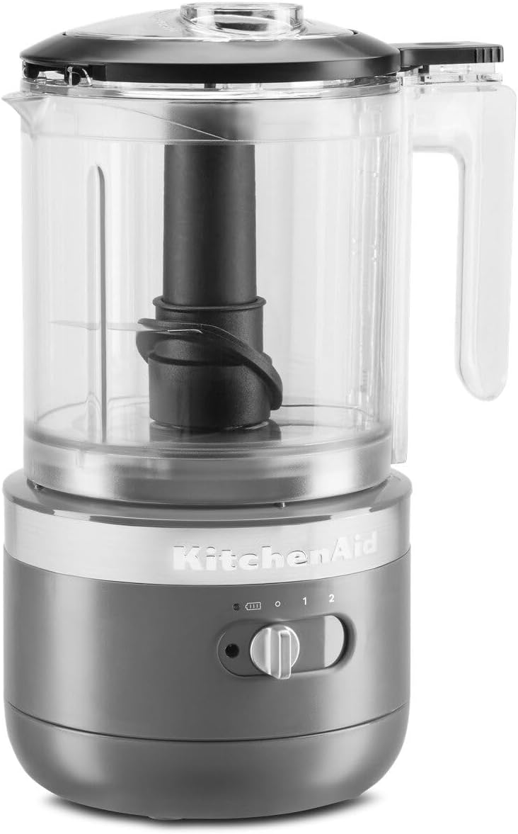 KitchenAid 5 Cup Food Chopper KFC0516BM, Matte Black