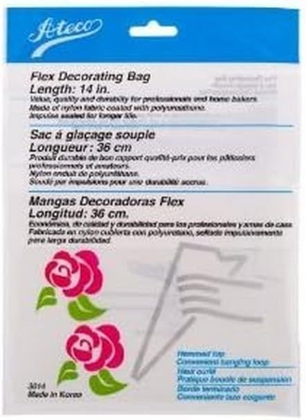 Ateco 3021 Flex Decorating Bag, Coated Nylon, 21-Inch, Reusable