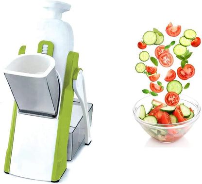 Cook Safe Mandoline Vegetable Chopper Slicer Dicer Adjustable 30 Settings, Veggie Onion Cutter French Fry Chops, Dices and Juliennes for Quick Easy Kitchen Food Meal Prep
