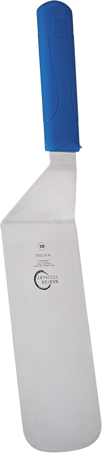 Mercer Culinary Millennia Bench Scraper, 5 7/8 Inch X 3 1/2 Inch Blade, Black Handle