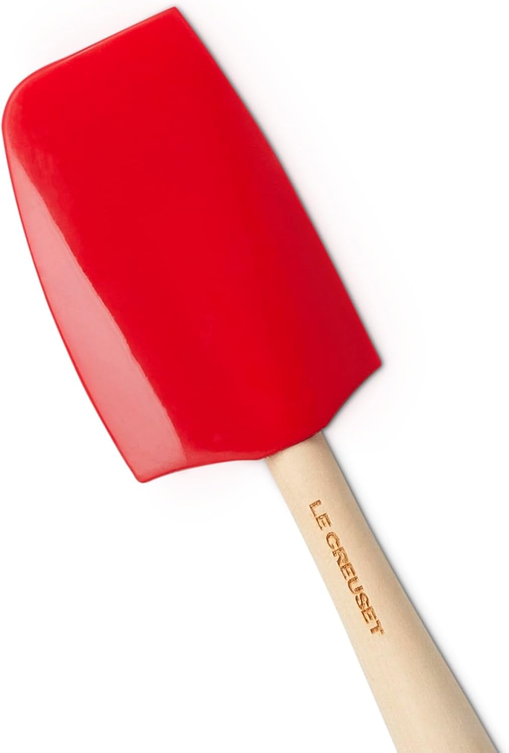 Le Creuset Silicone Craft Series Medium Spatula, 11 1/8" x 2 1/4", Cerise