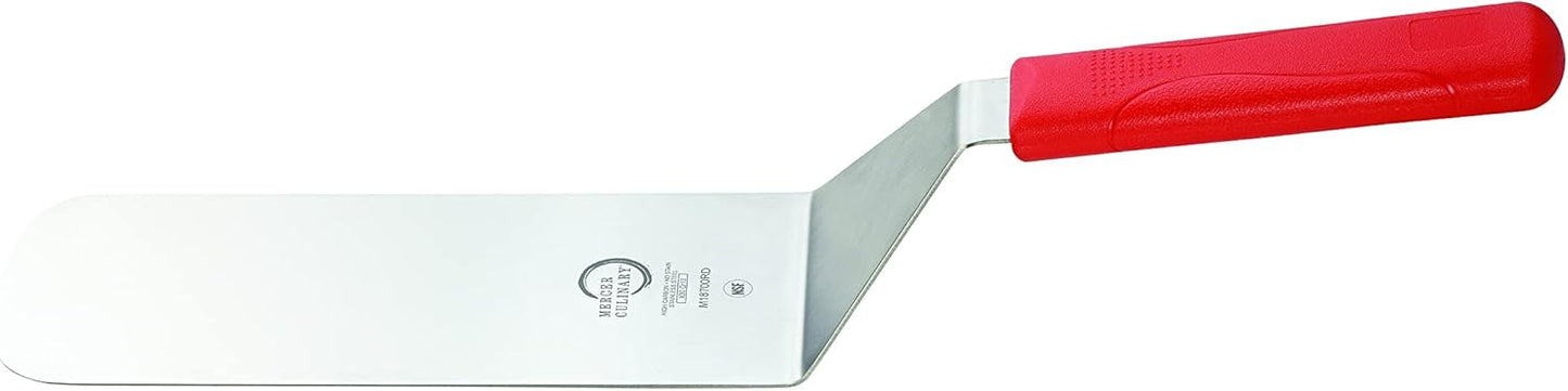 Mercer Culinary Millennia Bench Scraper, 5 7/8 Inch X 3 1/2 Inch Blade, Black Handle