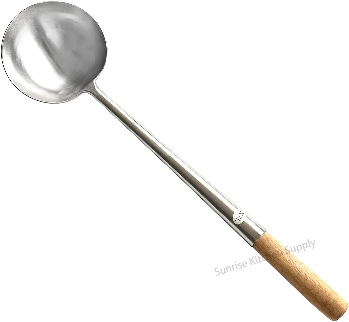 Sunrise Kitchen Supply Commercial Grade Wok Ladle 18" (#2)