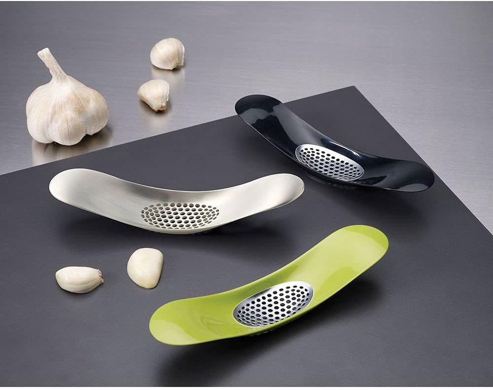 Joseph Joseph Garlic Rocker Crusher Mincer Press Plastic Dishwasher Safe, Green