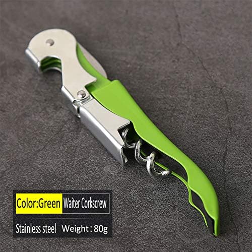 Kit-Home Professional Waiter Corkscrew Wine Openers Set (4 PCS),Upgraded with Heavy Duty Stainless Steel Hinges Wine Key for Restaurant Waiters, Sommelier, Bartenders