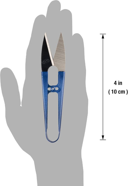 Beaditive Sewing Scissors (3-Piece Set) High-Carbon Steel Thread, Yarn, Embroidery Clippers | Handheld Snippers for Arts, Crafts, and DIY Projects | Multipurpose Use Navy Blue