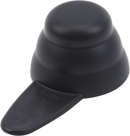 Black Plastic Coffee Scoop Measuring Scoop Suitable for Ground Beans Coffee Beans Tea,Coffee,Tea and Espresso,Kitchen and Dining