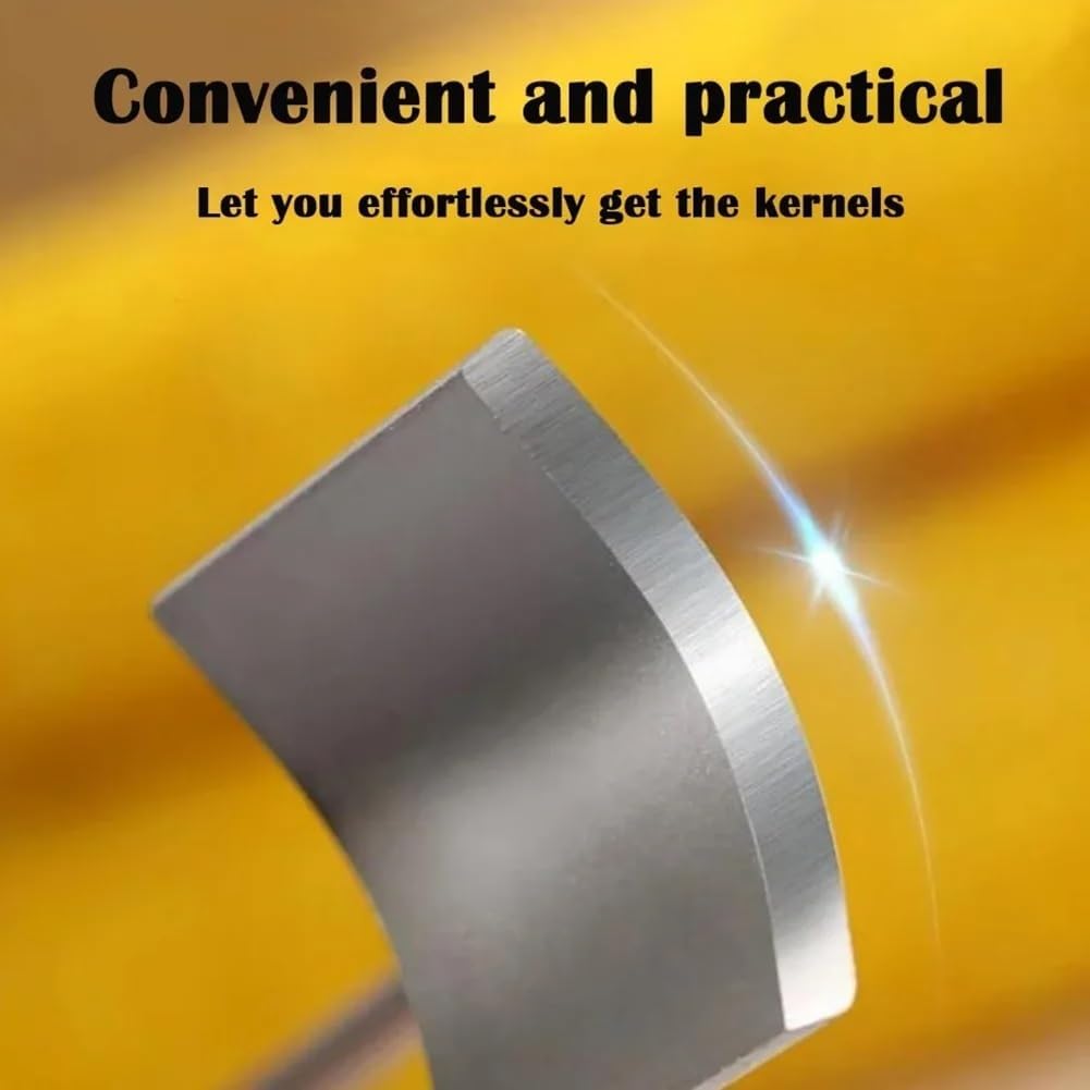 Corn Peeler Stainless Steel Corn Cob Stripping Tool Long Handle Corn on the Cob Remover Corn Thresher from the Cob Removes Corn Kernels from Corn Cobs In Seconds, Kitchen Gadget, Fast and Safe