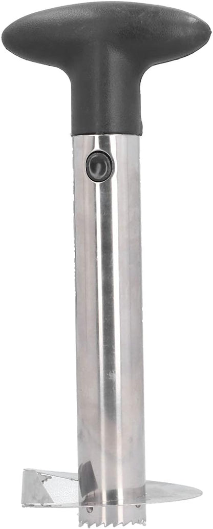 Pineapple Corer and Slicer Tool, Stainless Steel Pineapple Core Remover Tool, Stainless Steel Pineapple Cutter for Home Kitchen with Sharp Blade for Diced Fruit Rings Christmas Gift