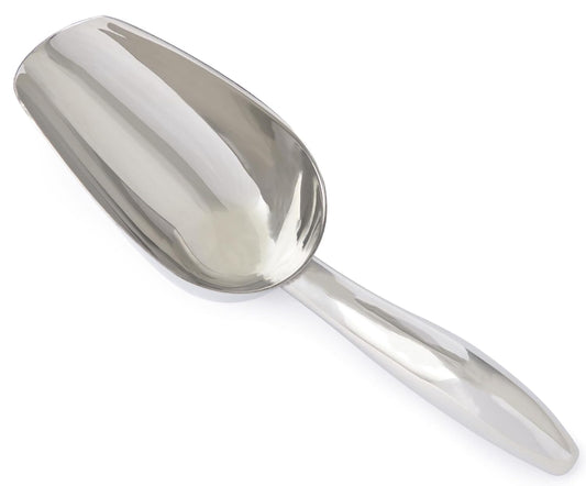 36 oz Stainless Steel Scoop, 12.5” L x 4.4” W | for Ice, Dog & Cat Food, Popcorn, Coffee, Candy, Sugar, Flour, Dry Goods, etc.