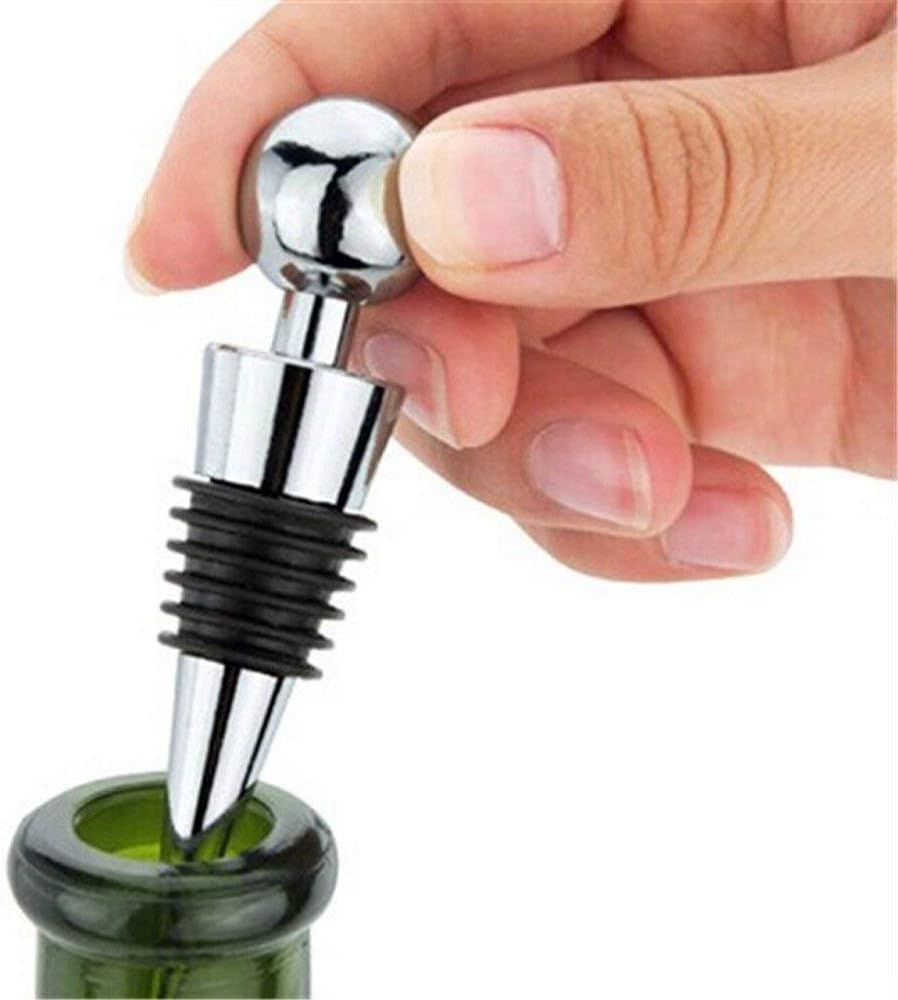 Wing Corkscrew,Ilyever Premium Wine Opener with Bottle Stopper,Multifunctional Corkscrew Wine Cork Opener Bottler Opener Remover for Home, Kitchen,Restaurant,Party and as Gift,Black