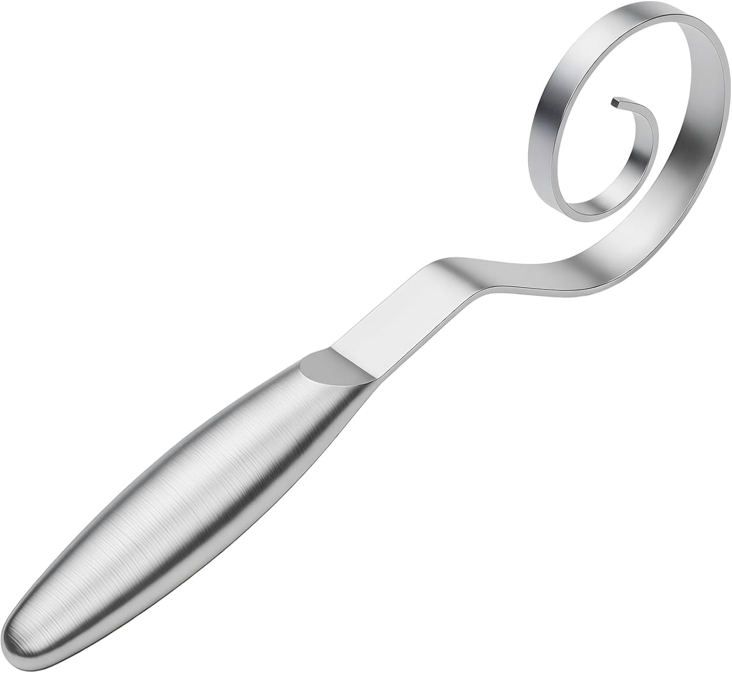 Maxjoy Danish Dough Whisk Wooden Dutch Bread Mixer with Stainless Steel Hook for Sourdough Baking Hand Tool