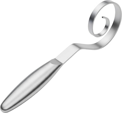 Maxjoy Danish Dough Whisk Wooden Dutch Bread Mixer with Stainless Steel Hook for Sourdough Baking Hand Tool