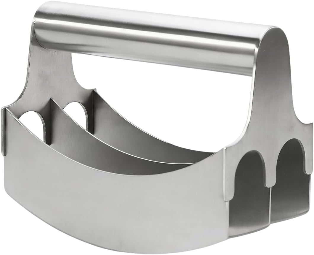 Professional 3-Blade Dough Cutter Bench Scraper | Non-Stick Baking Tools for Pasta Making Home Bakery| Stainless Steel Food Scraper Pastry Blender Kitchen Gadgets