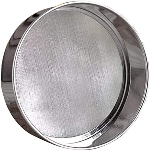 LOVEDAY 6 Inch Stainless Steel Round Flour Sieve with 40 Mesh (18/8 Steel)
