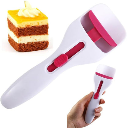 2PCS Cake Batter Scoop Chocolate Measuring Spoon DIY Cupcake Batter Scoop Home Batter Dispenser Baking Tool