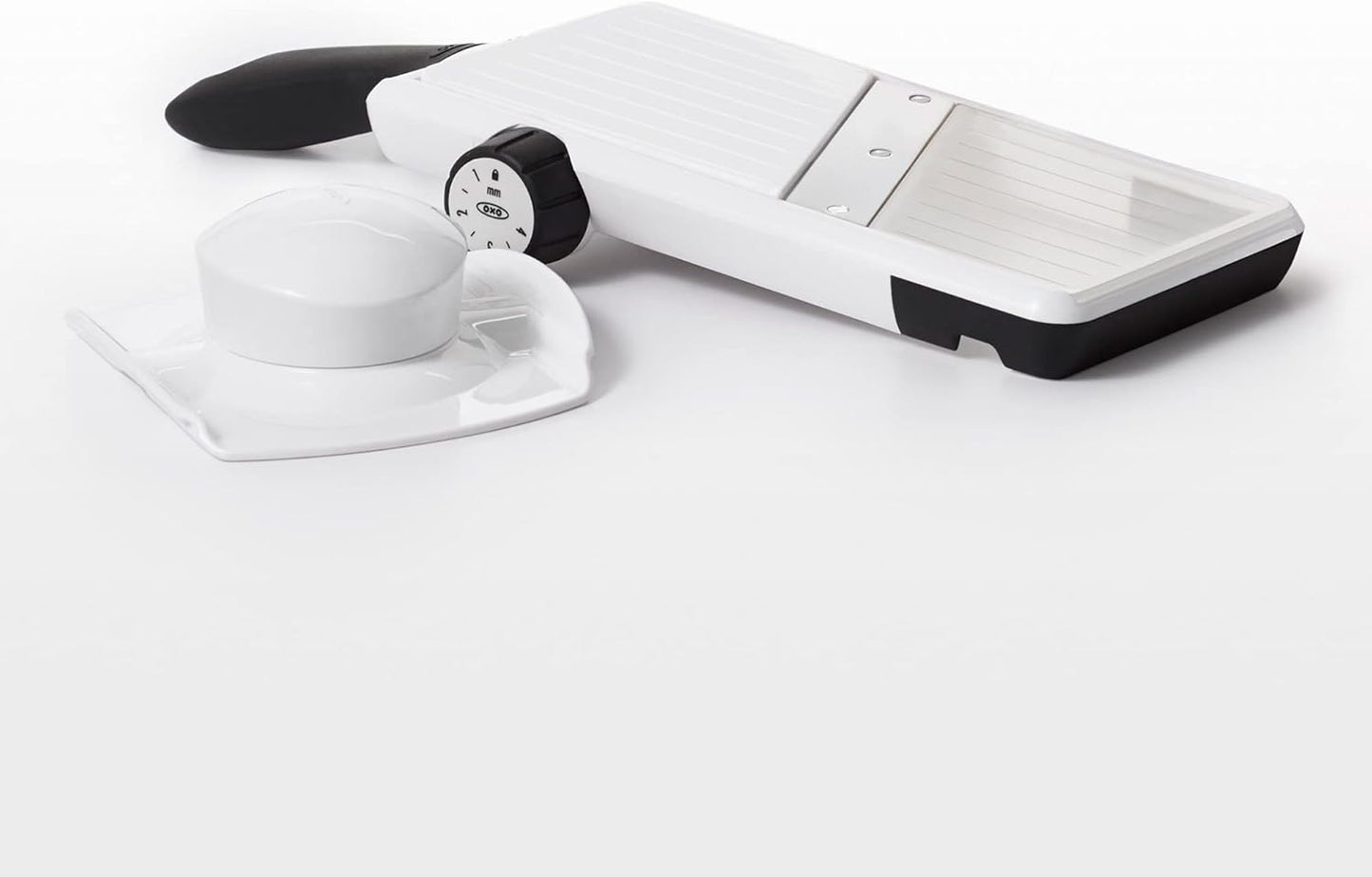 OXO Good Grips Large Adjustable Handheld Mandoline Slicer and Stainless Steel Scraper & Chopper
