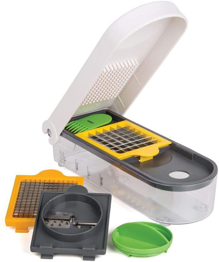 Prepworks from Progressive Dicer Spiralizer Veggie Chopper, White