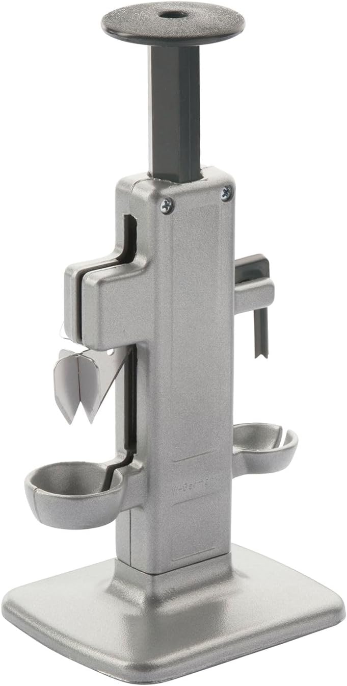 Westmark Cherry & Plum Pitter “Steinex-Combi” – 2-in-1 Fruit Pit Remover, Stainless Steel Blade, Heavy-Duty Aluminum, Fast Clean Pitting for Cherry Jam, Pie & Syrup