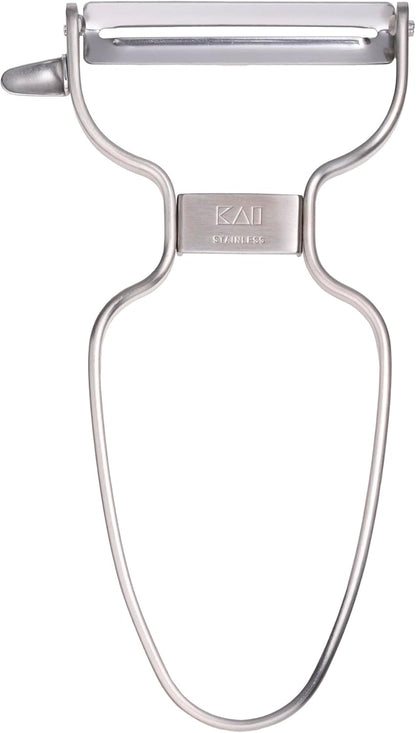 Kai Kai DH7163 Peeler, Kai House Select, Stainless Steel, Made in Japan