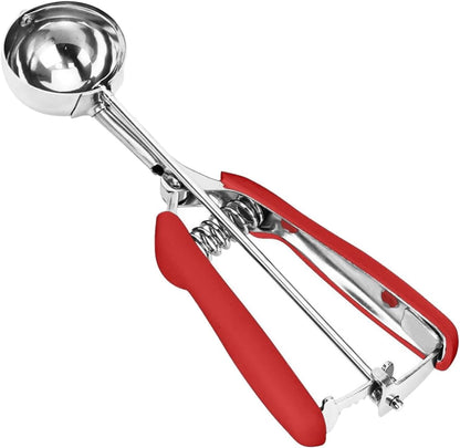 Cookie Scoop, Ice Cream Scoop, 1Tbsp/15 ml/0.5oz Cookie Scoops for Baking, 18/8 Stainless Steel Cookie Scooper for Baking, Ice Cream Scooper with Trigger Release, Cookie Dough Scoop with Non-slip Grip