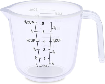DOTINGHUX Measuring Cup, 1 ½ Cup, Clear