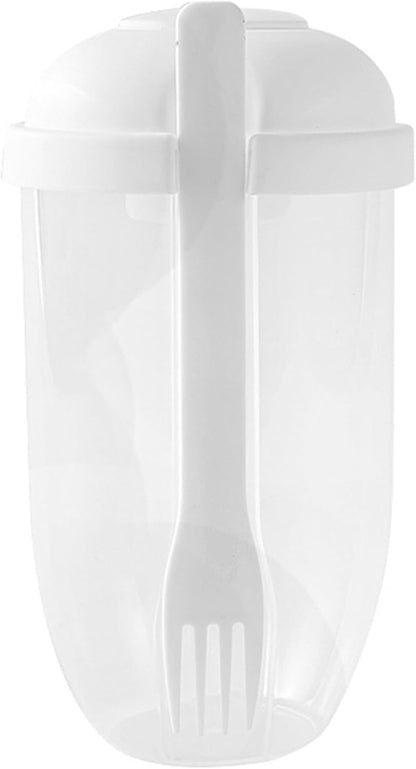 Fresh Salad Cup Salad Dressing Container to Go Salad Meal Shaker Salad Dressing Holder for Lunch Green, salad dressing shaker