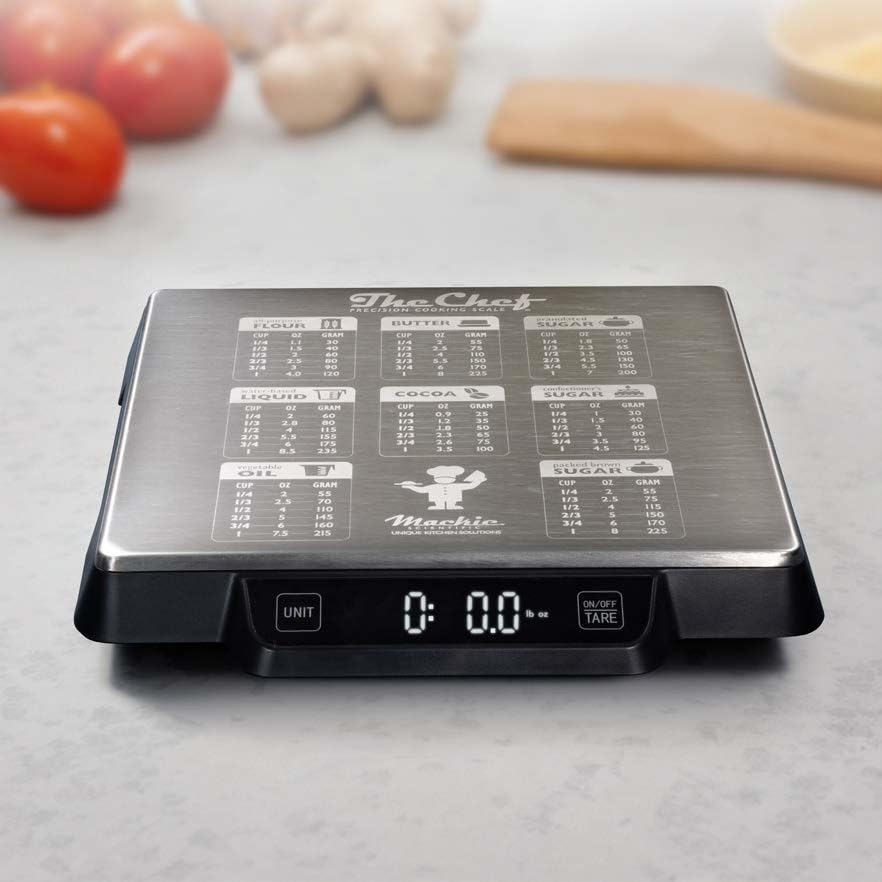 Food Baking Kitchen Scale by NutraTrack™ Digital Grams and Ounces for Baking, Cooking, Keto and Meal Prep, & Weight Loss LCD Display, Food Grade Glass Top, Accuracy Meets Durability!