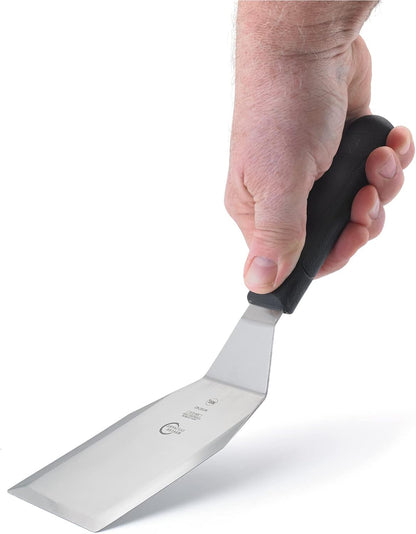 Mercer Culinary Millennia Bench Scraper, 5 7/8 Inch X 3 1/2 Inch Blade, Black Handle