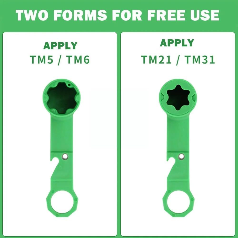 Compatible With Thermomix TM5 TM6 TM31 Blender Dough Separation and Extraction Tool,Dough Remover Dough Pastry Flower Knife Turning Rotary Aid Replacement Part Kitchen Accessories (Green)