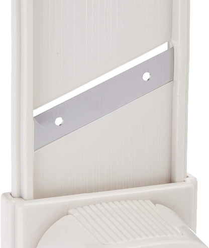 Hutzler Mini-Mandoline Garlic Slicer/Shredder, Turquoise